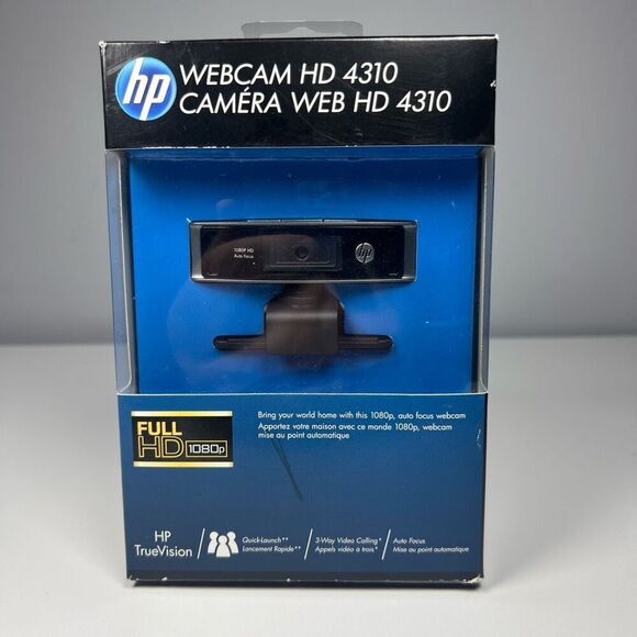 HP Other - HP Webcam HD 4310 New In Sealed Box H2W19AA#ABC